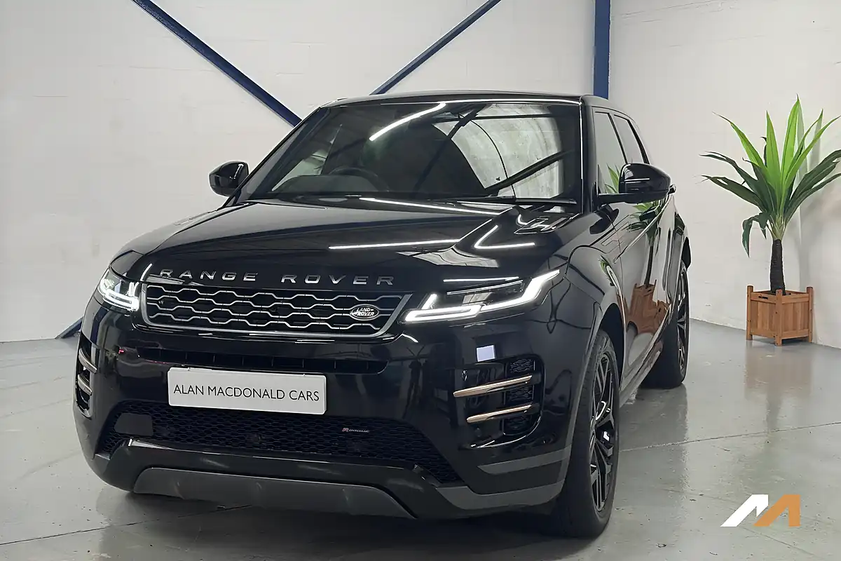 Used 2022 Land Rover Range Rover Evoque R-Dynamic Se Black - Interior and Exterior details 3