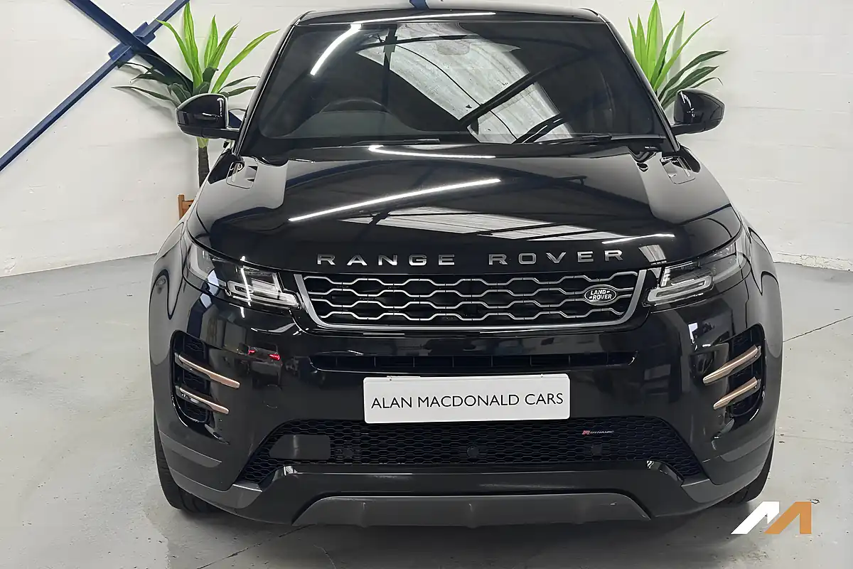 Used 2022 Land Rover Range Rover Evoque R-Dynamic Se Black - Interior and Exterior details 4