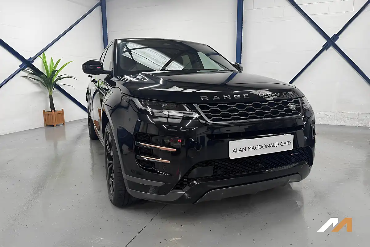 Used 2022 Land Rover Range Rover Evoque R-Dynamic Se Black - Interior and Exterior details 5