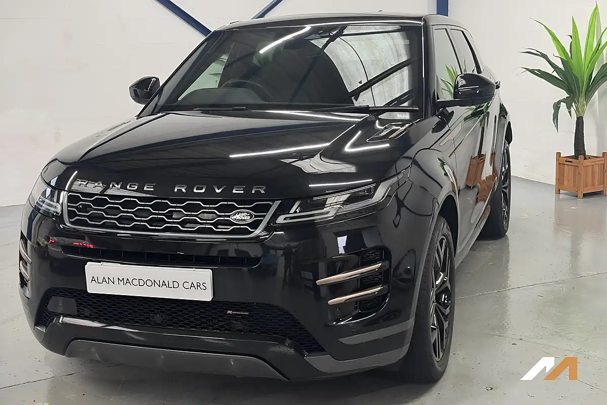Used 2022 Land Rover Range Rover Evoque R-Dynamic Se Black - Interior and Exterior details 6