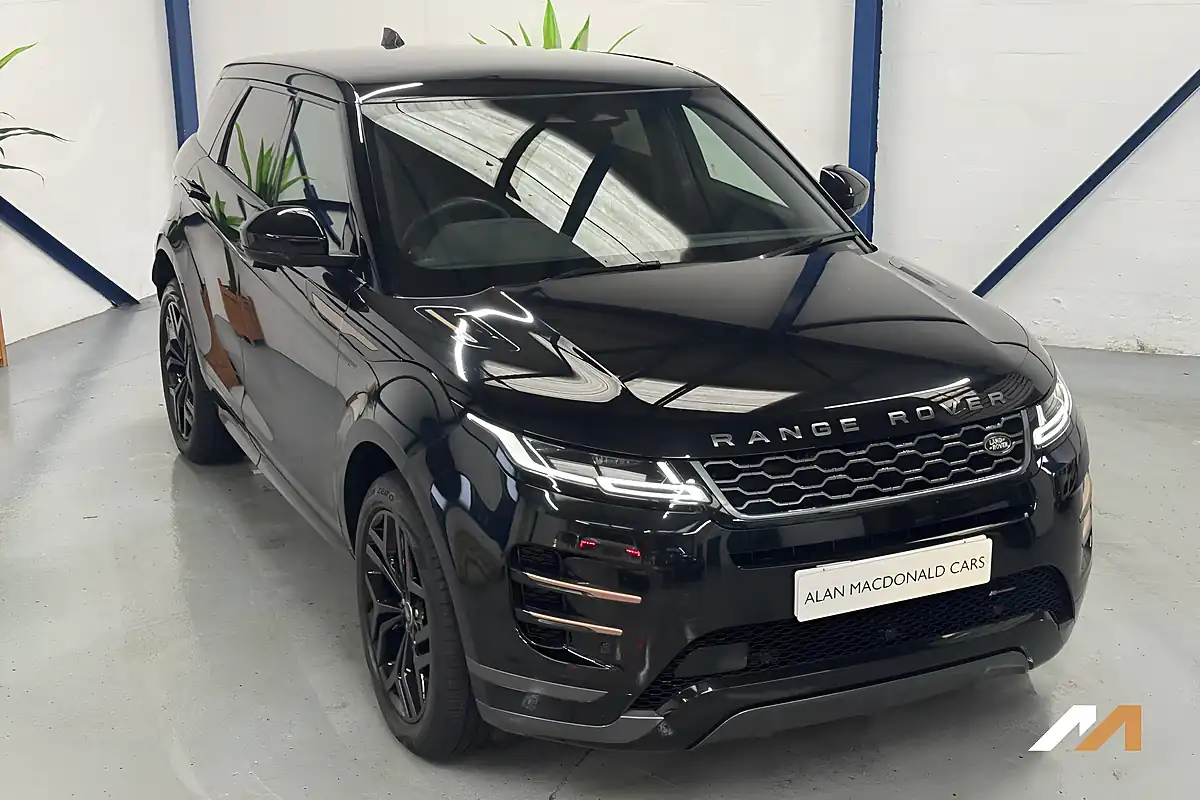 Used 2022 Land Rover Range Rover Evoque R-Dynamic Se Black - Interior and Exterior details 9