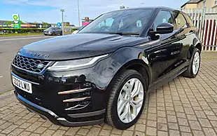 Used 2022 Land Rover Range Rover Evoque R-Dynamic Se Black - Interior and Exterior details 2