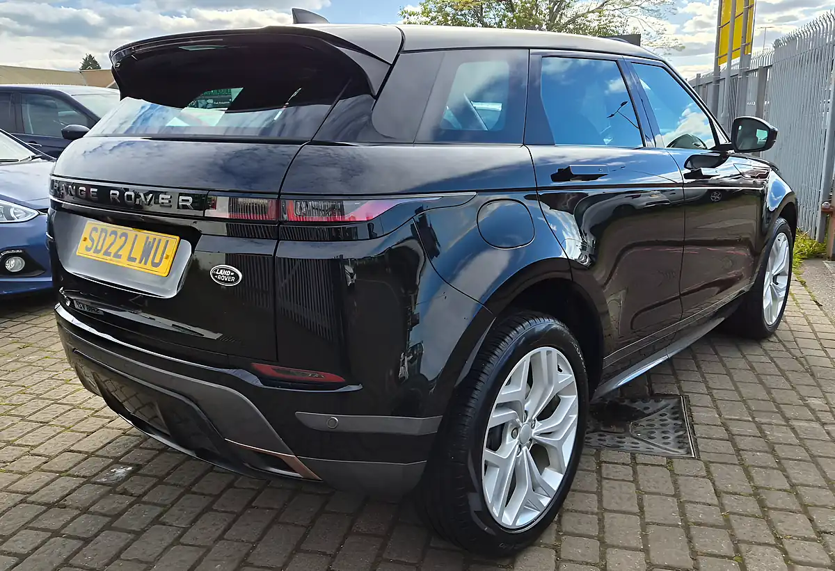 Used 2022 Land Rover Range Rover Evoque R-Dynamic Se Black - Interior and Exterior details 3