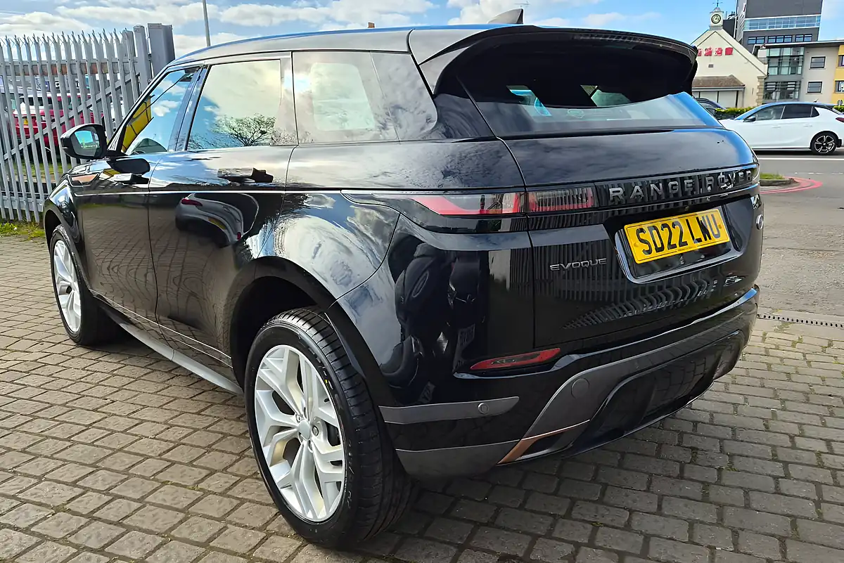 Used 2022 Land Rover Range Rover Evoque R-Dynamic Se Black - Interior and Exterior details 5