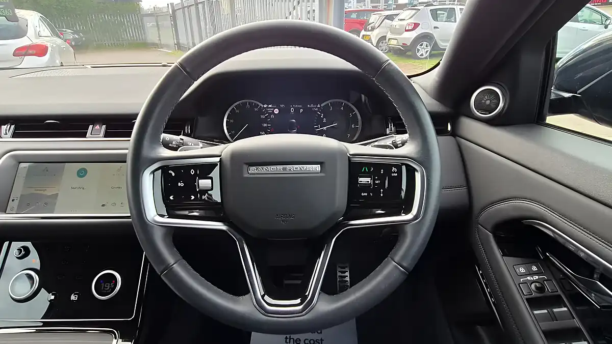 Used 2022 Land Rover Range Rover Evoque R-Dynamic Se Black - Interior and Exterior details 9