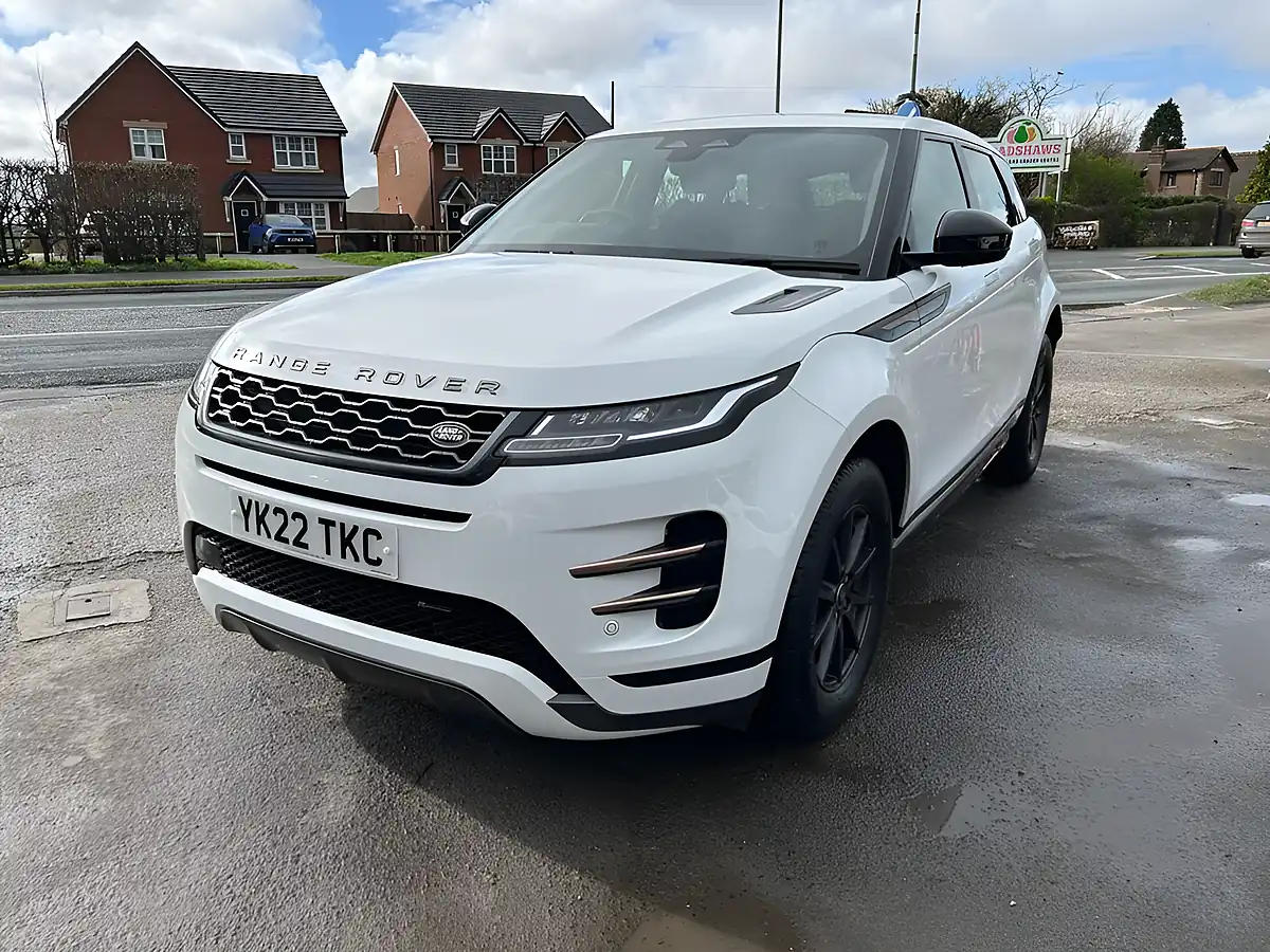 Used 2022 Land Rover Range Rover Evoque R-Dynamic White - Interior and Exterior details 9