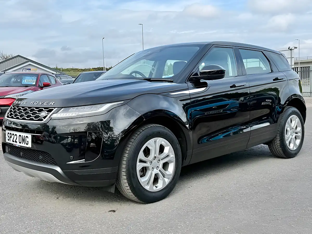 Used 2022 Land Rover Range Rover Evoque S Santorini Black - Interior and Exterior details 3