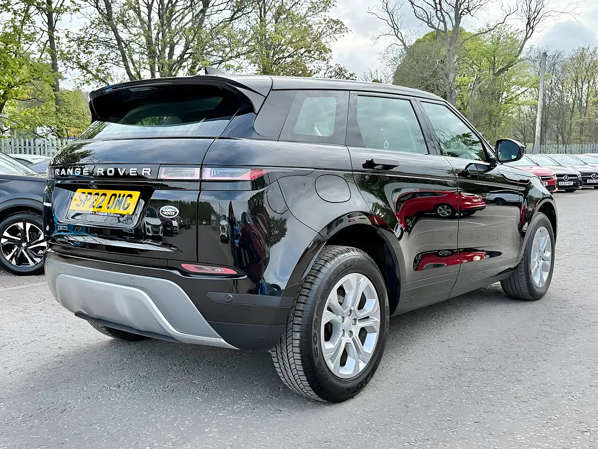 Used 2022 Land Rover Range Rover Evoque S Santorini Black - Interior and Exterior details 5