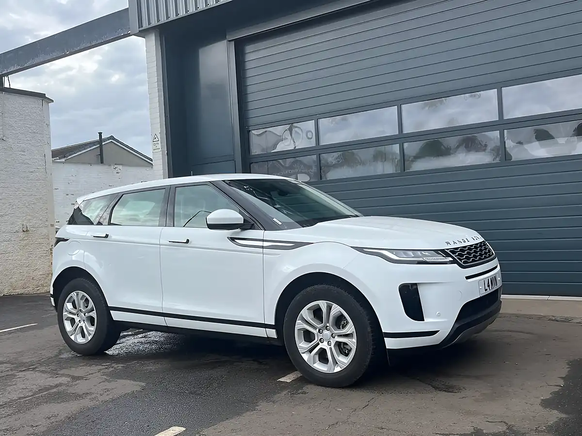 Used 2022 Land Rover Range Rover Evoque S White - Interior and Exterior details 6
