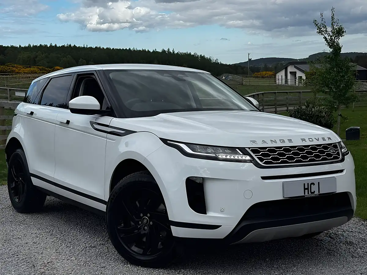 Used 2022 Land Rover Range Rover Evoque White - Front View