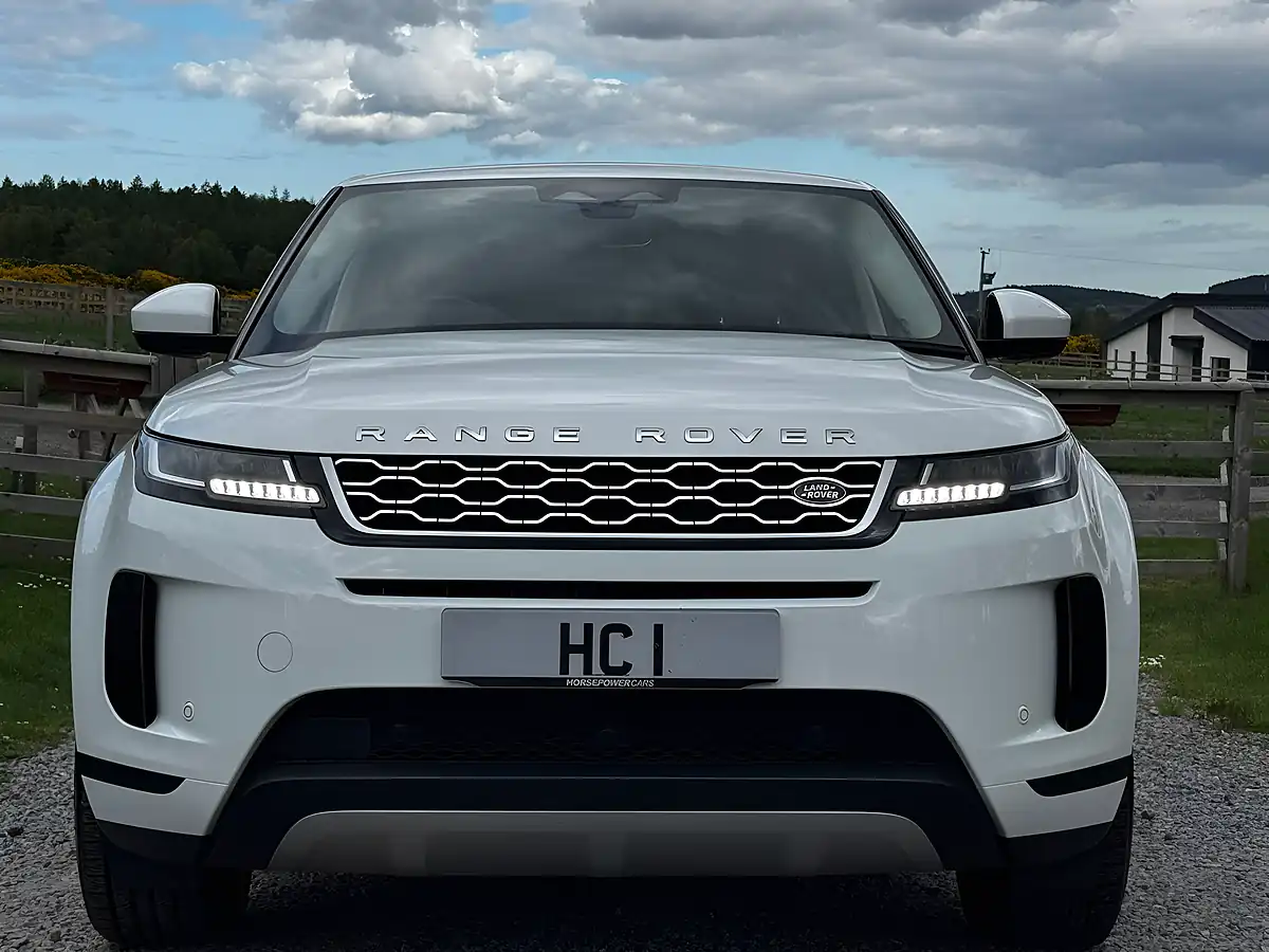 Used 2022 Land Rover Range Rover Evoque White - Interior and Exterior details 4