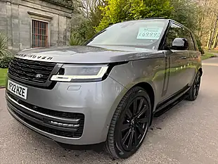 Used 2022 Land Rover Range Rover Se Grey - Interior and Exterior details 6