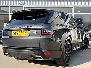 Used 2022 Land Rover Range Rover Sport Hse Dynamic Black Grey - Interior and Exterior details 3
