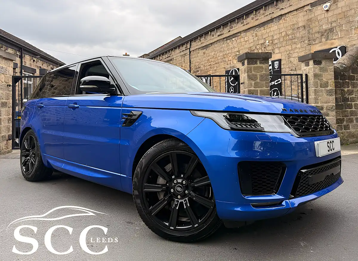 Used 2022 Land Rover Range Rover Sport Hse Dynamic Velocity Blue - Front View