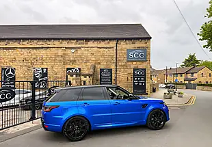 Used 2022 Land Rover Range Rover Sport Hse Dynamic Velocity Blue - Interior and Exterior details 10