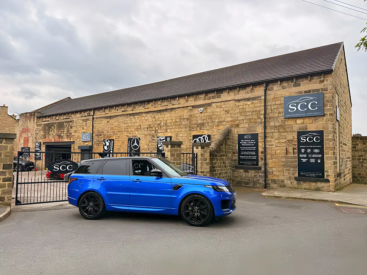 Used 2022 Land Rover Range Rover Sport Hse Dynamic Velocity Blue - Interior and Exterior details 11