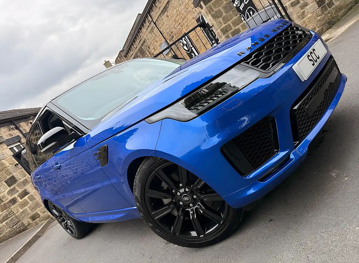 Used 2022 Land Rover Range Rover Sport Hse Dynamic Velocity Blue - Interior and Exterior details 3