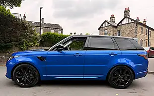 Used 2022 Land Rover Range Rover Sport Hse Dynamic Velocity Blue - Interior and Exterior details 4