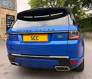Used 2022 Land Rover Range Rover Sport Hse Dynamic Velocity Blue - Interior and Exterior details 6