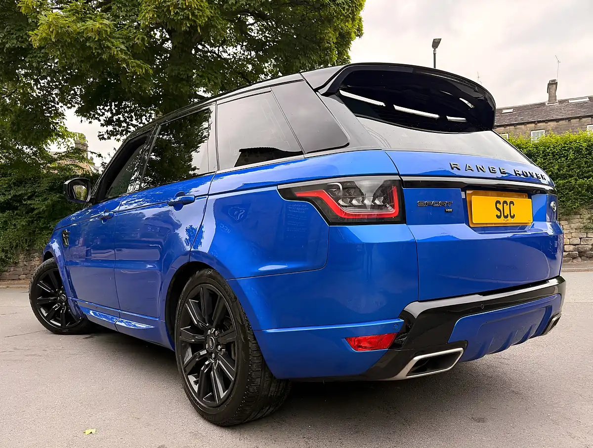 Used 2022 Land Rover Range Rover Sport Hse Dynamic Velocity Blue - Interior and Exterior details 7