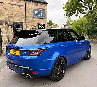 Used 2022 Land Rover Range Rover Sport Hse Dynamic Velocity Blue - Interior and Exterior details 8