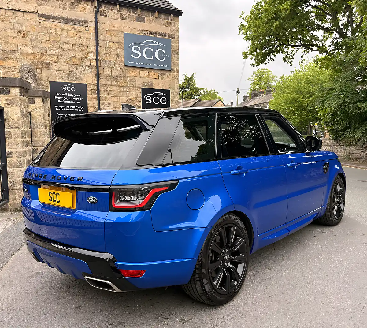 Used 2022 Land Rover Range Rover Sport Hse Dynamic Velocity Blue - Interior and Exterior details 8