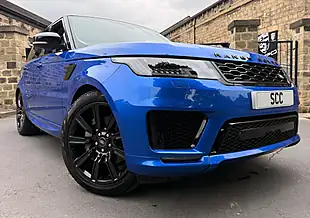 Used 2022 Land Rover Range Rover Sport Hse Dynamic Velocity Blue - Interior and Exterior details 9