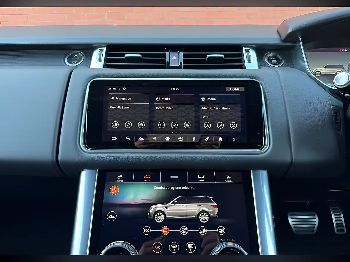 Used 2022 Land Rover Range Rover Sport Hse Silver Black - Interior and Exterior details 13