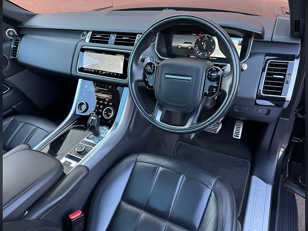 Used 2022 Land Rover Range Rover Sport Hse Silver Black - Interior and Exterior details 5