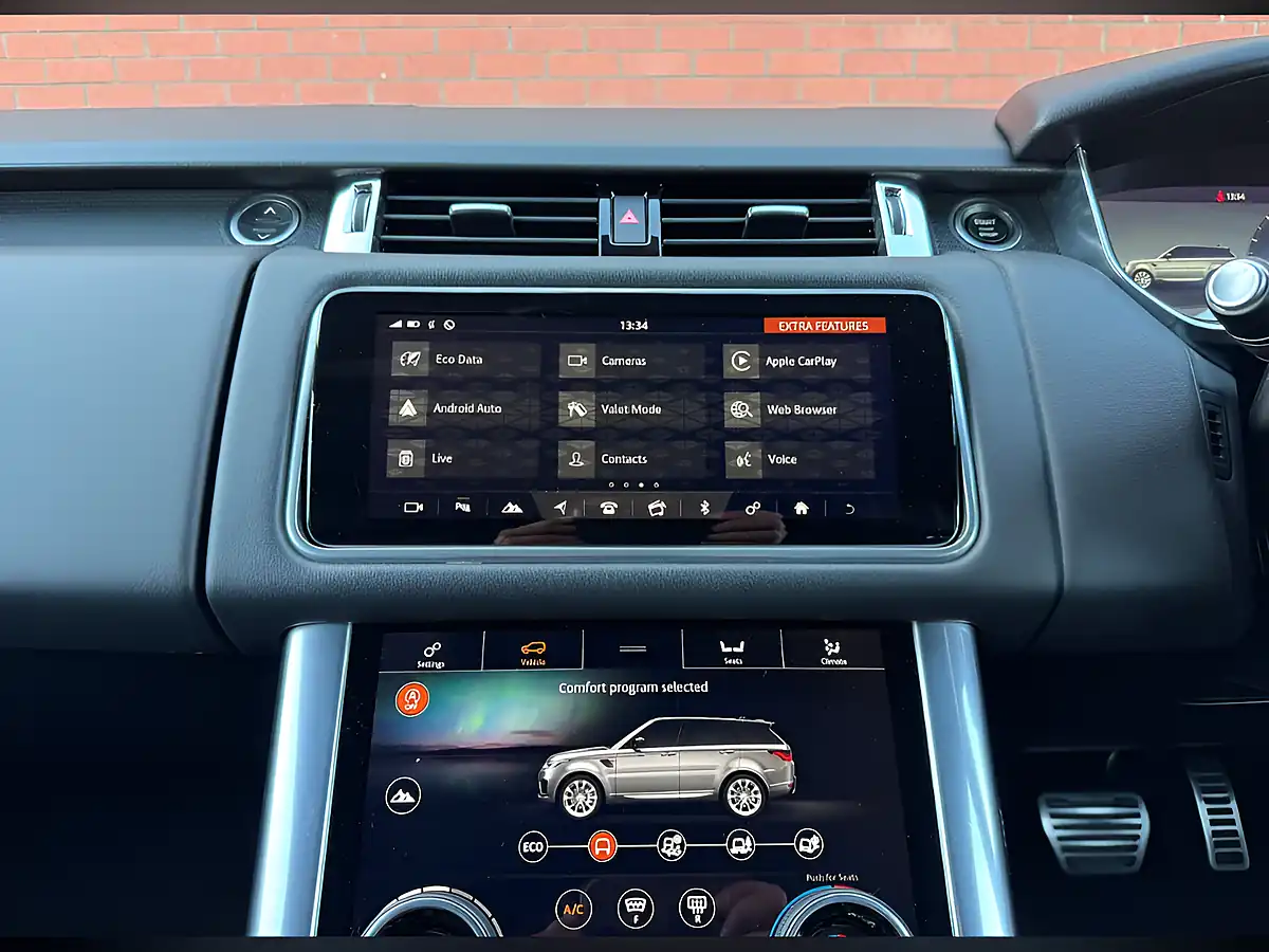 Used 2022 Land Rover Range Rover Sport Hse Silver Black - Interior and Exterior details 9