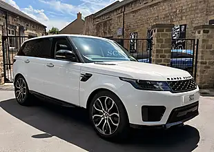 Used 2022 Land Rover Range Rover Sport Hse Silver Fuji White - Interior and Exterior details 4