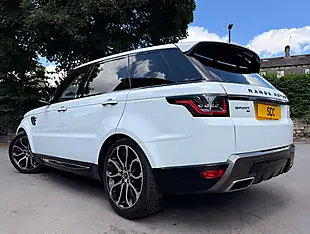 Used 2022 Land Rover Range Rover Sport Hse Silver Fuji White - Interior and Exterior details 9