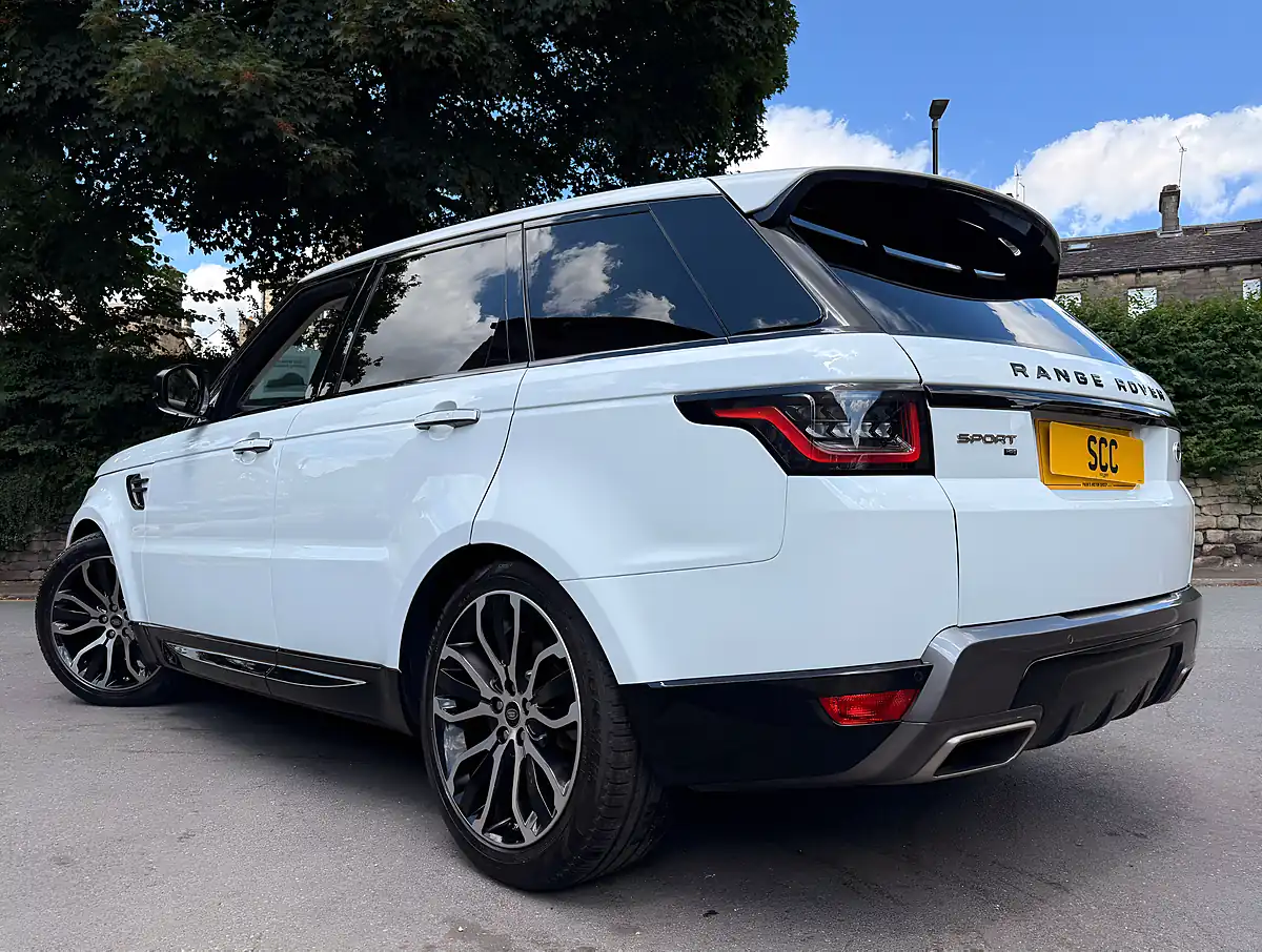 Used 2022 Land Rover Range Rover Sport Hse Silver Fuji White - Interior and Exterior details 9