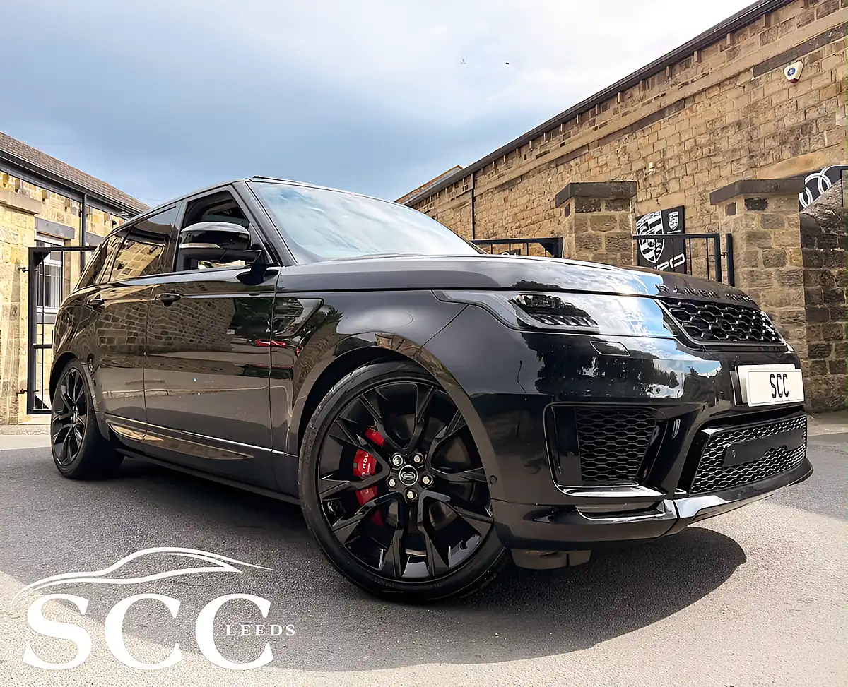Used 2022 Land Rover Range Rover Sport Hst Santorini Black - Front View