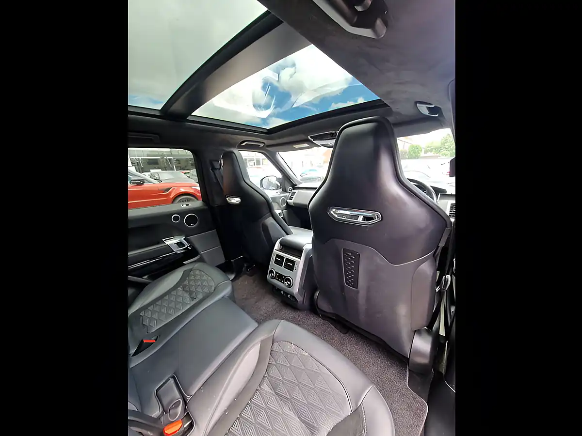Used 2022 Land Rover Range Rover Sport Svr Blue - Interior and Exterior details 15