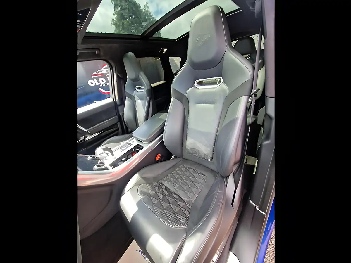 Used 2022 Land Rover Range Rover Sport Svr Blue - Interior and Exterior details 16