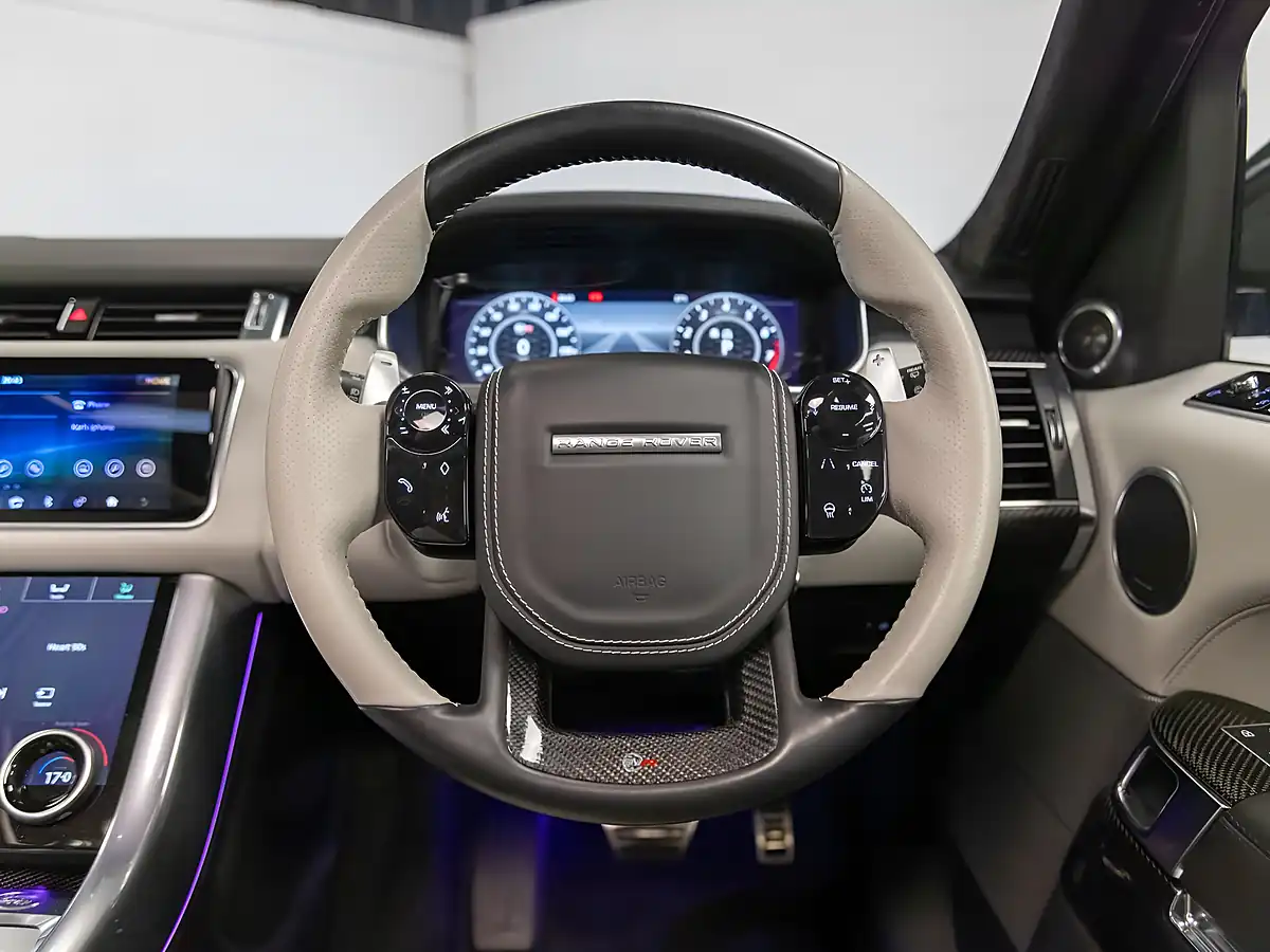Used 2022 Land Rover Range Rover Sport Svr Carbon Edition Blue - Interior and Exterior details 16