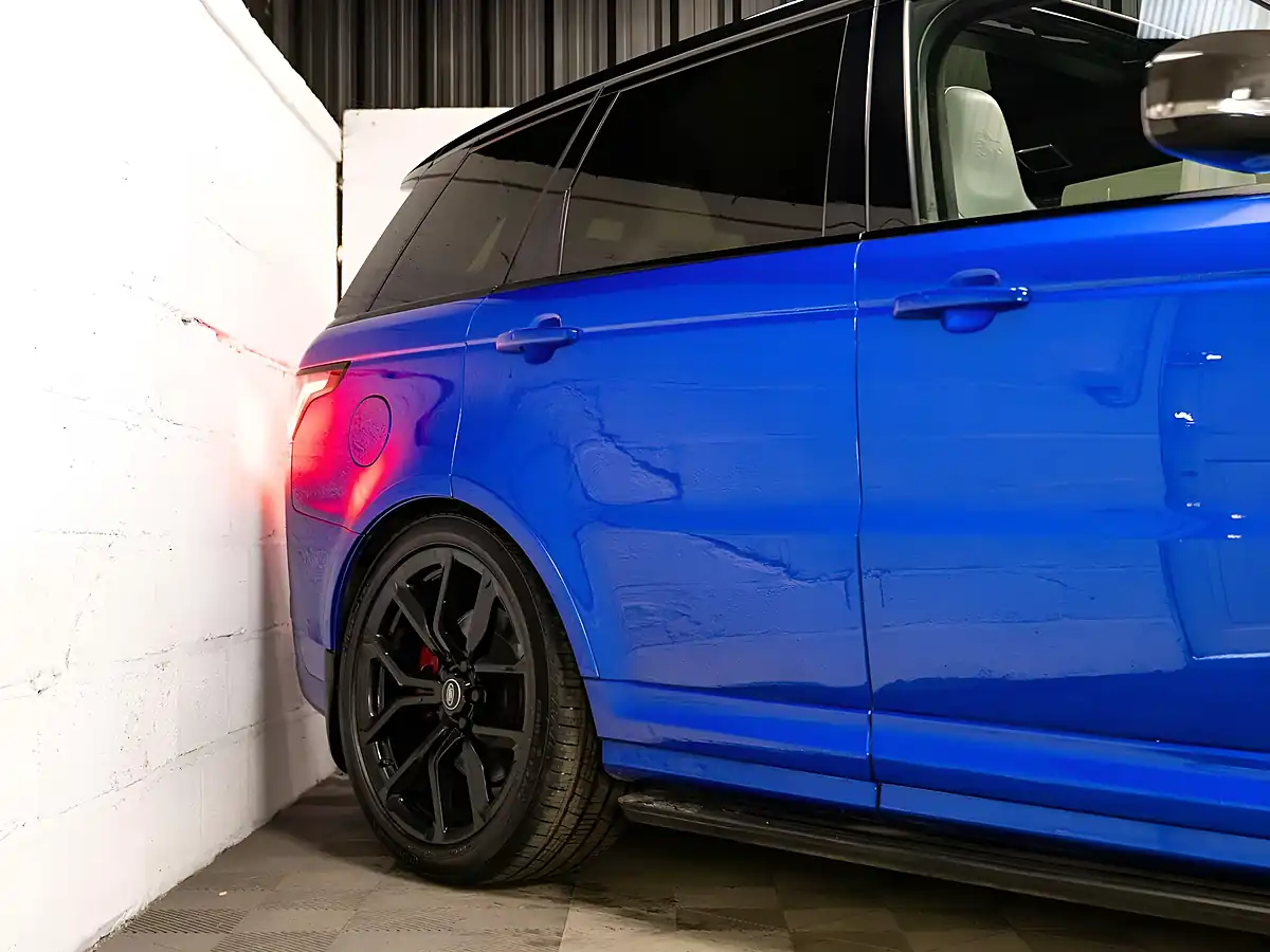 Used 2022 Land Rover Range Rover Sport Svr Carbon Edition Blue - Interior and Exterior details 18