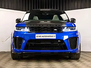 Used 2022 Land Rover Range Rover Sport Svr Carbon Edition Blue - Interior and Exterior details 2