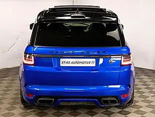 Used 2022 Land Rover Range Rover Sport Svr Carbon Edition Blue - Interior and Exterior details 9