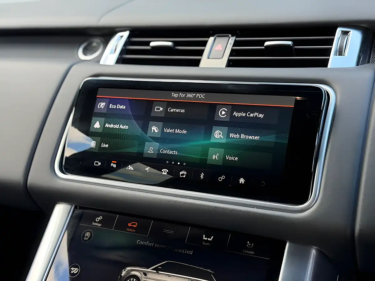 Used 2022 Land Rover Range Rover Sport Svr Grey - Interior and Exterior details 14