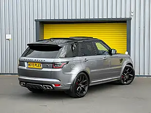 Used 2022 Land Rover Range Rover Sport Svr Grey - Interior and Exterior details 15