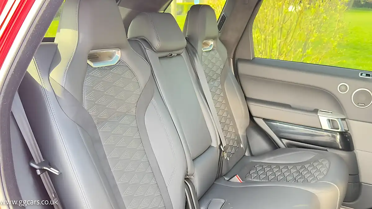 Used 2022 Land Rover Range Rover Sport Svr Italian Racing Red - Interior and Exterior details 14