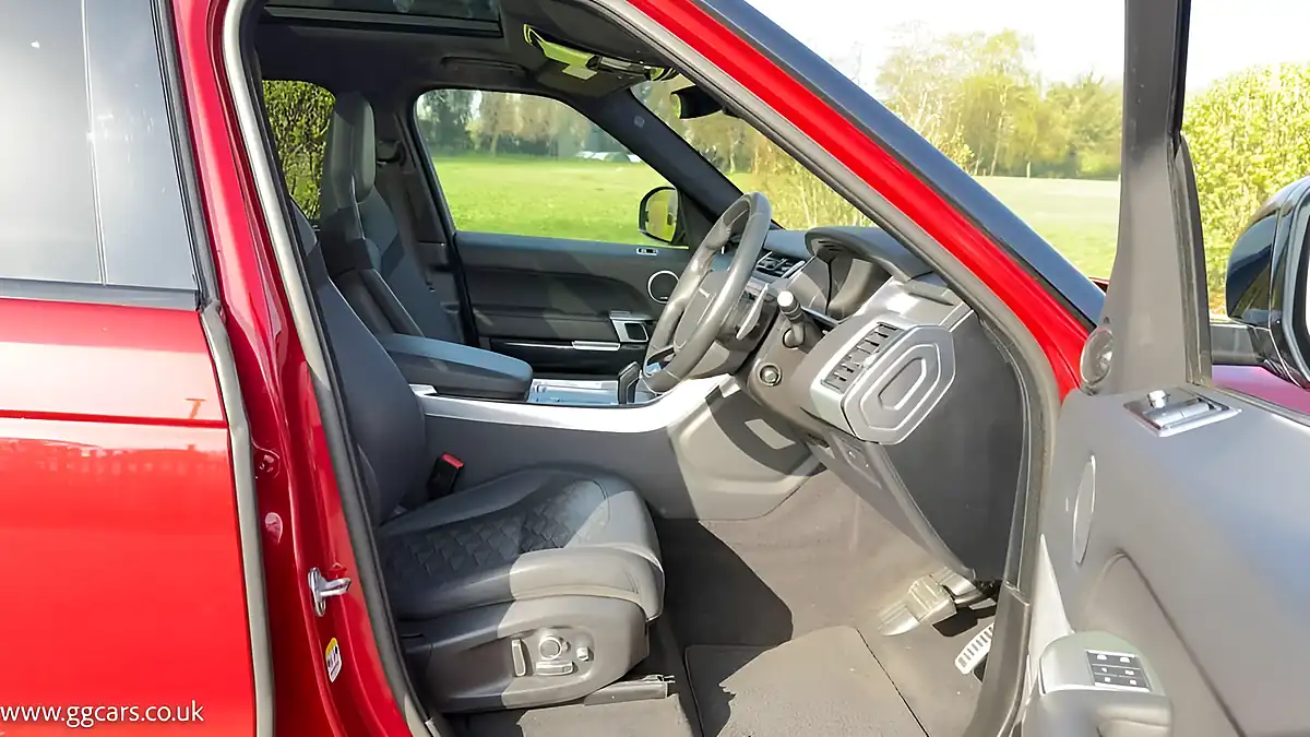 Used 2022 Land Rover Range Rover Sport Svr Italian Racing Red - Interior and Exterior details 18