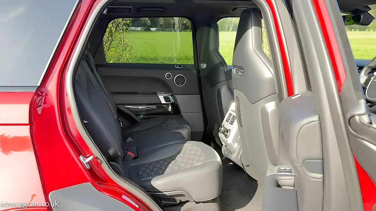 Used 2022 Land Rover Range Rover Sport Svr Italian Racing Red - Interior and Exterior details 19
