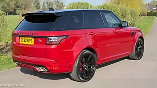 Used 2022 Land Rover Range Rover Sport Svr Italian Racing Red - Interior and Exterior details 8