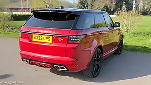 Used 2022 Land Rover Range Rover Sport Svr Italian Racing Red - Interior and Exterior details 9
