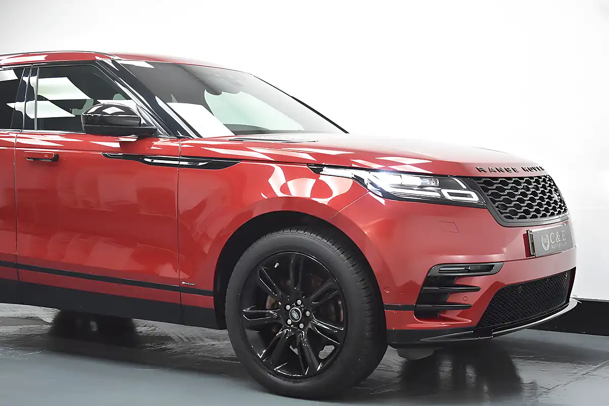 Used 2022 Land Rover Range Rover Velar Edition Red - Interior and Exterior details 12