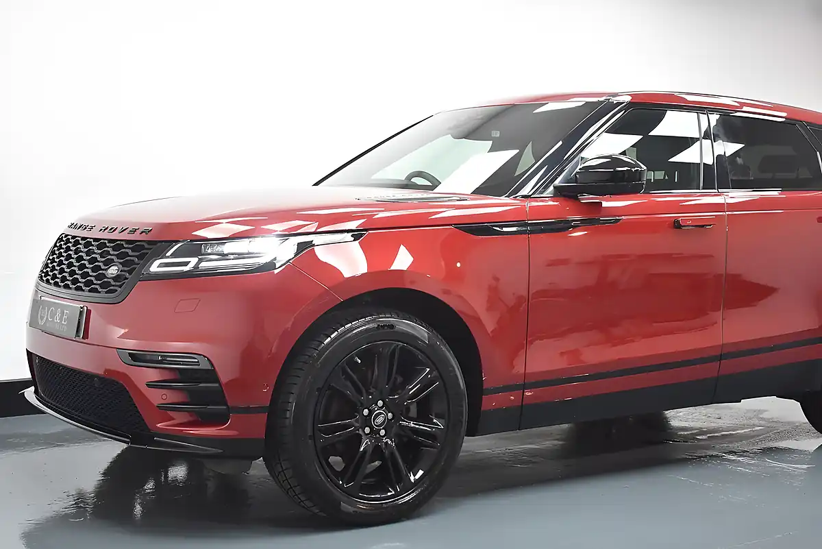 Used 2022 Land Rover Range Rover Velar Edition Red - Interior and Exterior details 3