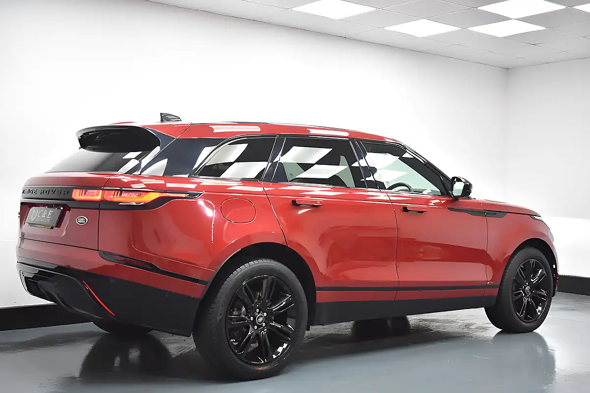 Used 2022 Land Rover Range Rover Velar Edition Red - Interior and Exterior details 4